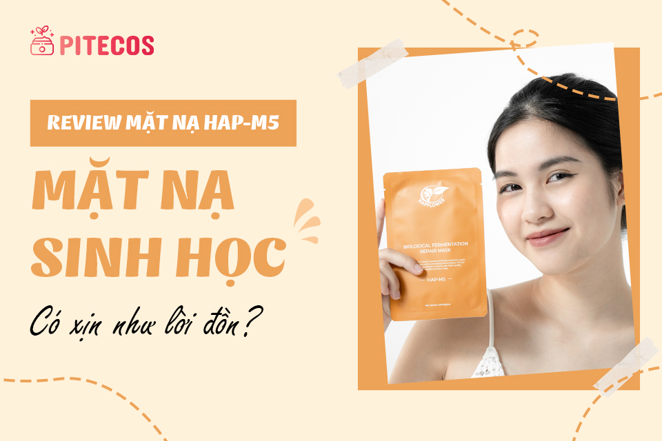 Review mặt nạ HAP-M5: Mặt nạ sinh học có xịn như lời đồn?