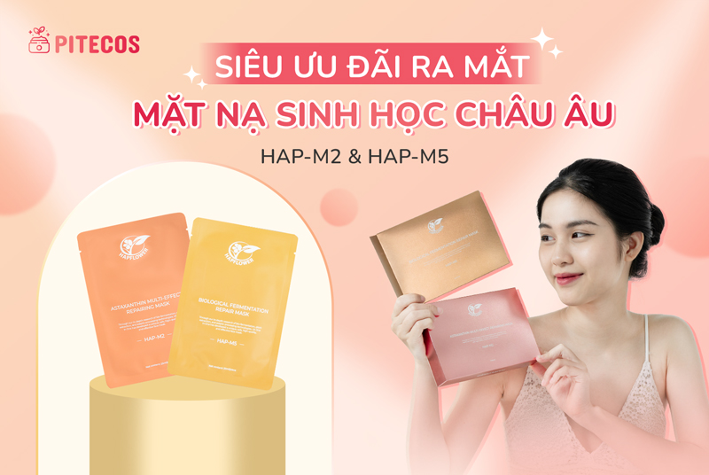 Ra mắt mặt nạ sinh học HapFlower - Ưu đãi khủng dành tặng khách yêu